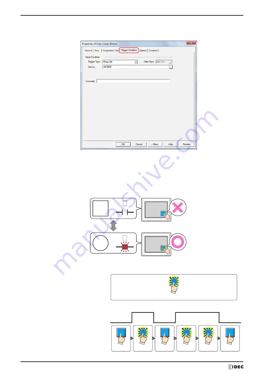 IDEC SmartAXIS Touch FT1A Series Скачать руководство пользователя страница 316