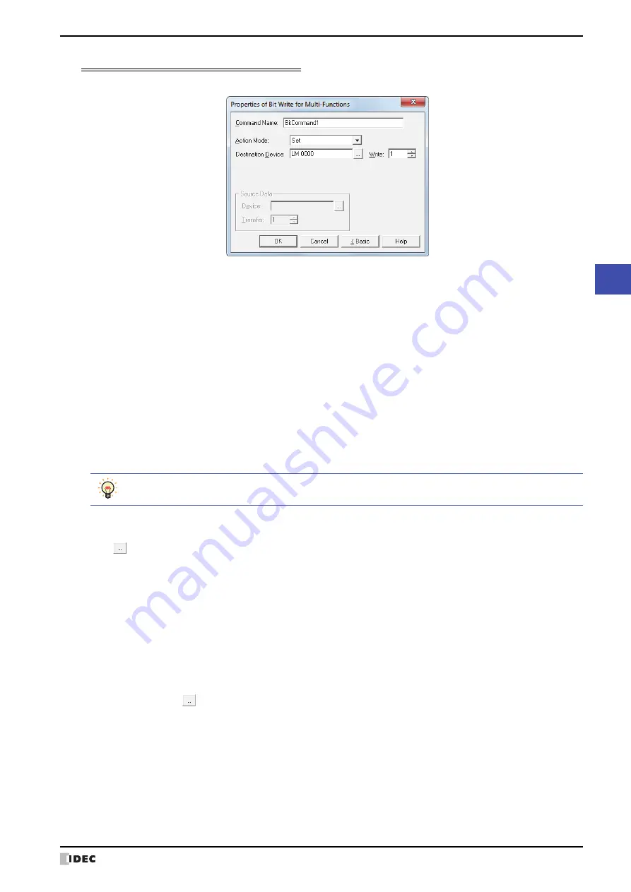 IDEC SmartAXIS Touch FT1A Series User Manual Download Page 345