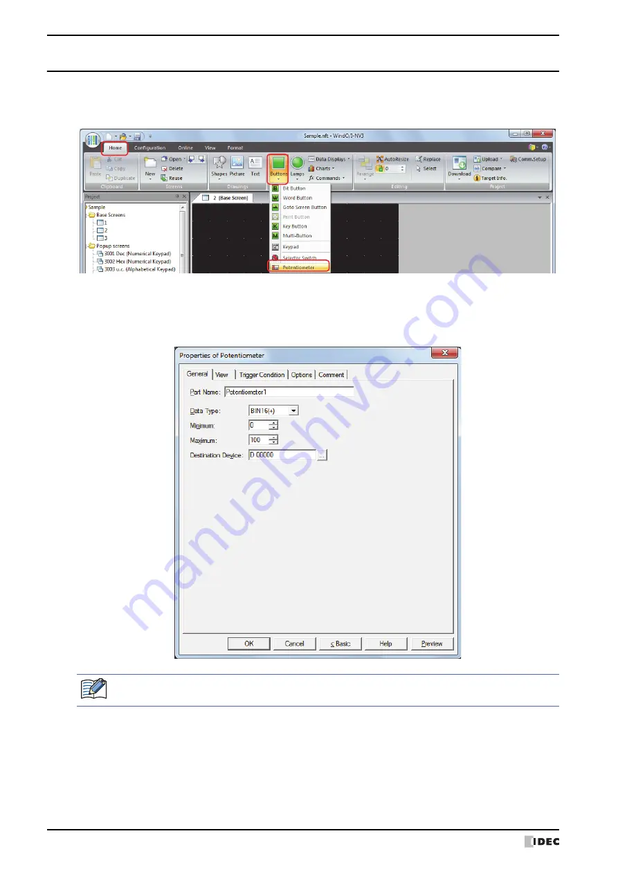 IDEC SmartAXIS Touch FT1A Series Скачать руководство пользователя страница 382