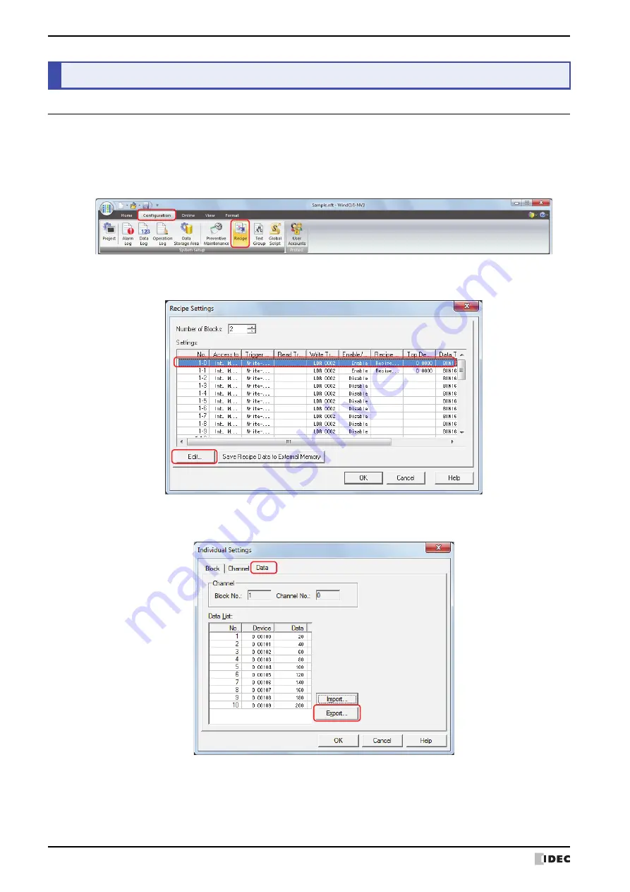 IDEC SmartAXIS Touch FT1A Series User Manual Download Page 846