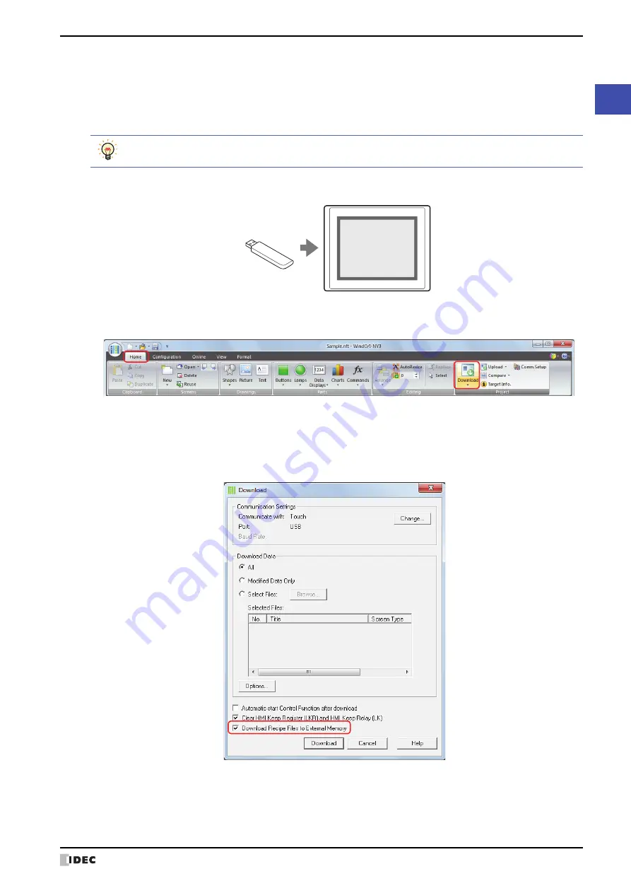 IDEC SmartAXIS Touch FT1A Series Скачать руководство пользователя страница 851