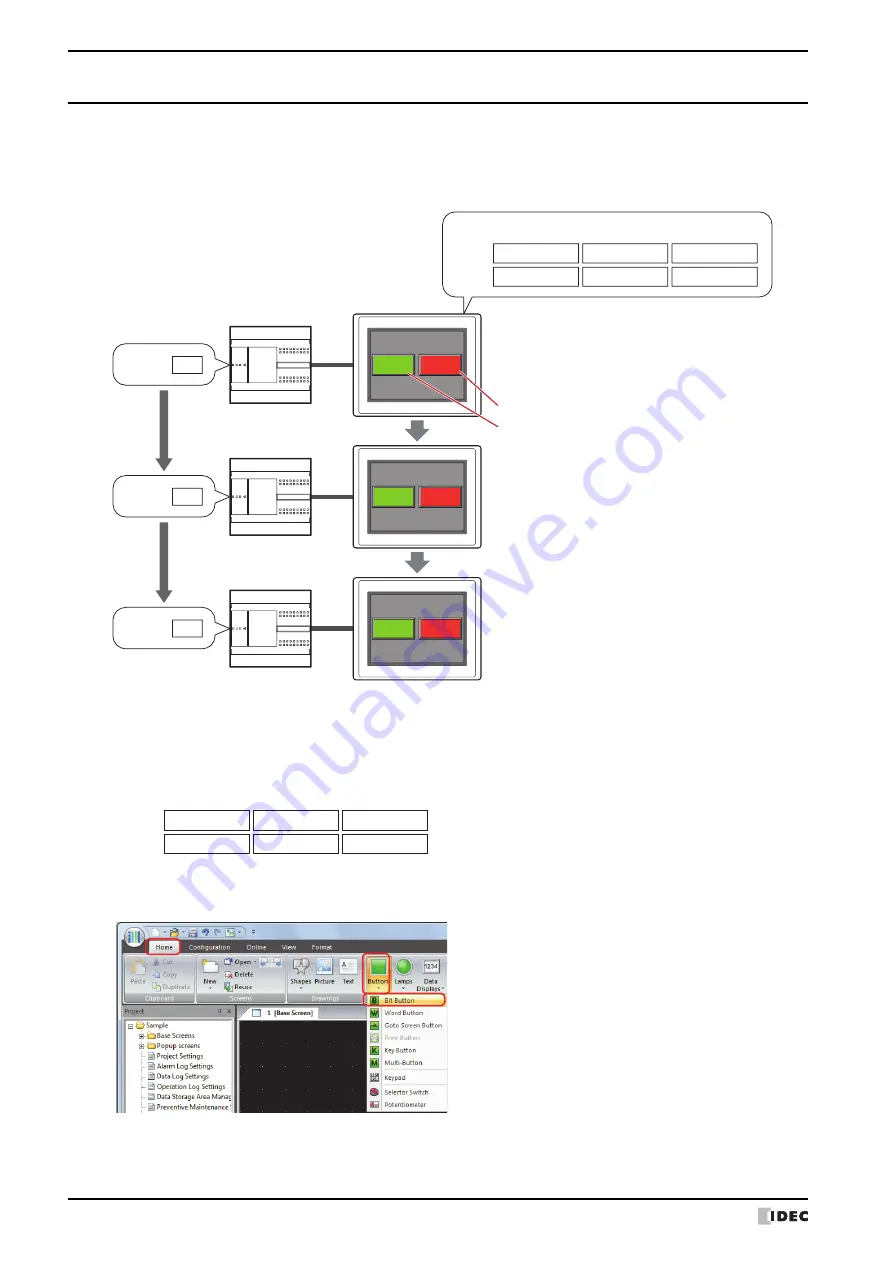 IDEC SmartAXIS Touch FT1A Series User Manual Download Page 864