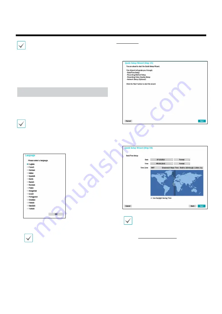 Idis DR-4100P Series Operation Manual Download Page 9