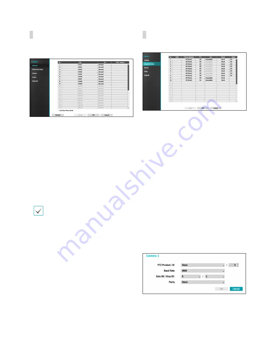 Idis DR-6232P-S Operation Manual Download Page 40