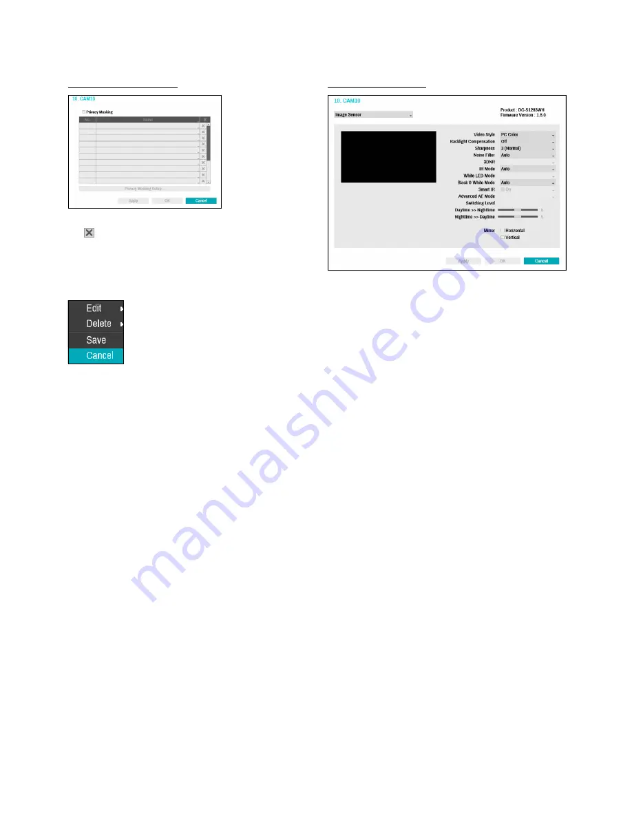 Idis DR-6232P-S Operation Manual Download Page 43