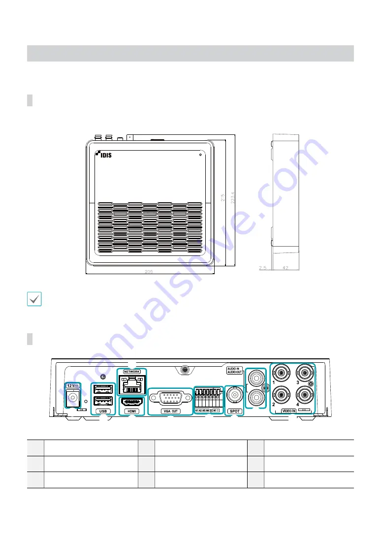 Idis TR-1504 Installation Manual Download Page 9