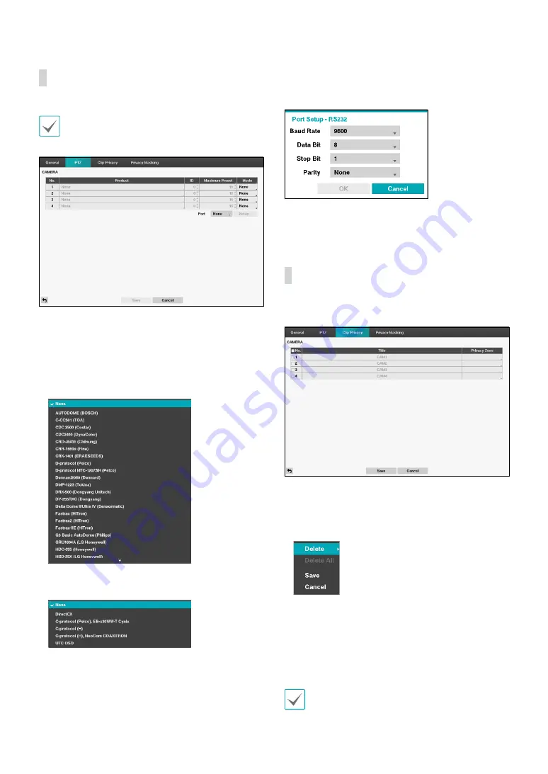 Idis TR-2204 Operation Manual Download Page 42