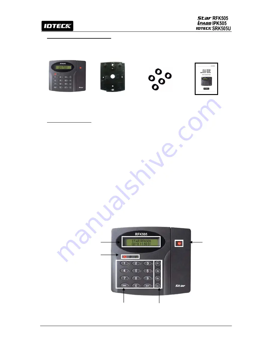 IDTECK iPASS IPK505 User Manual Download Page 7