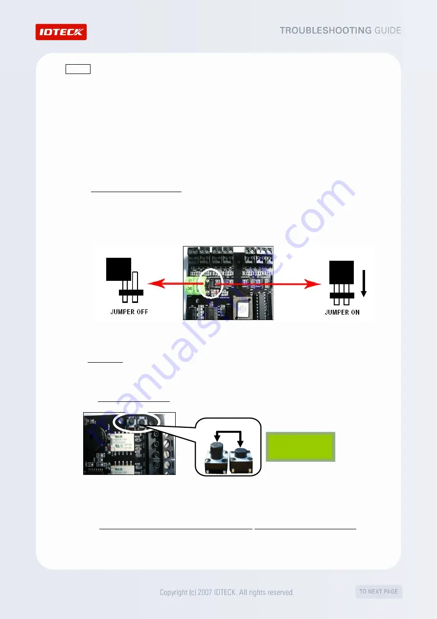 IDTECK Star RFK505 Troubleshooting Manual Download Page 2