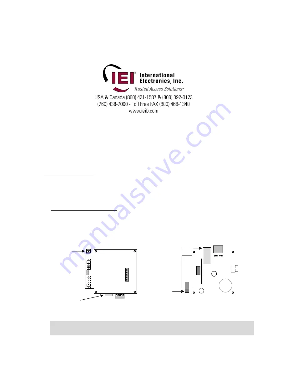 IEI Technology eMerge MicroNode Extreme Quick Start Manual Download Page 1