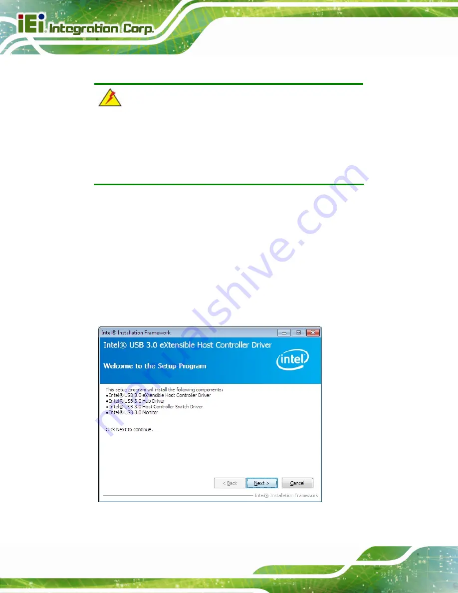 IEI Technology F15AD-H81i/PC-R10 User Manual Download Page 135