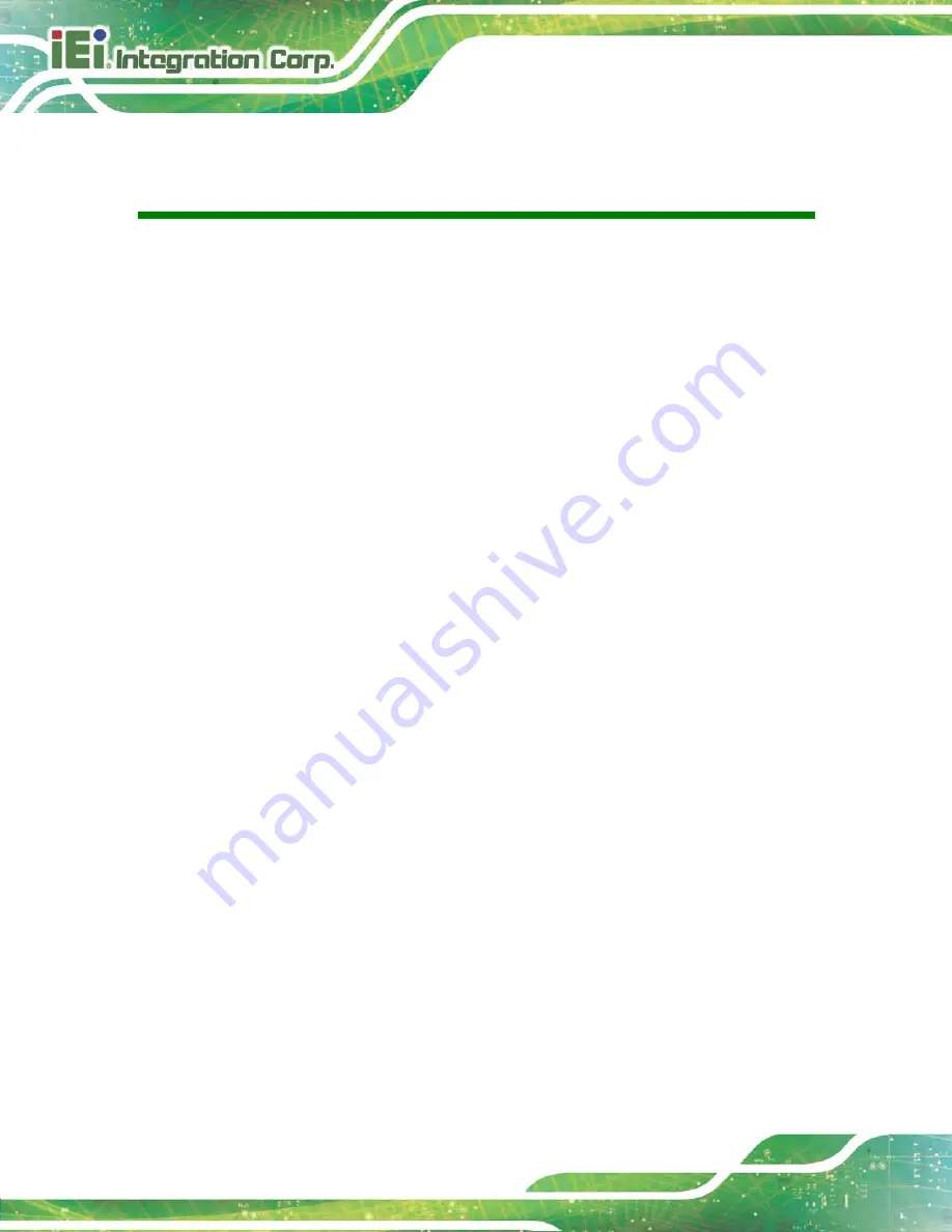 IEI Technology HSC-13Mx User Manual Download Page 8