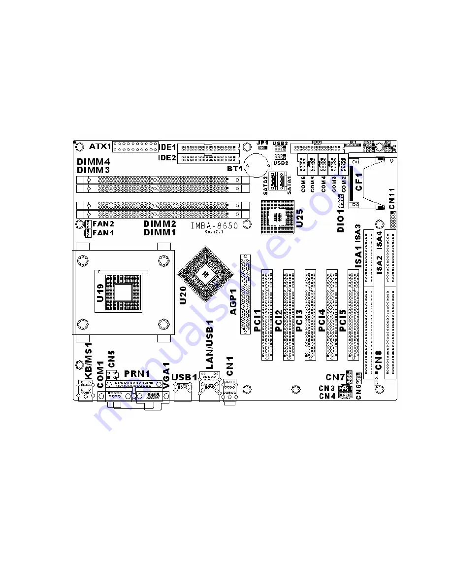 IEI Technology IMBA-8650 Quick Installation Manual Download Page 7