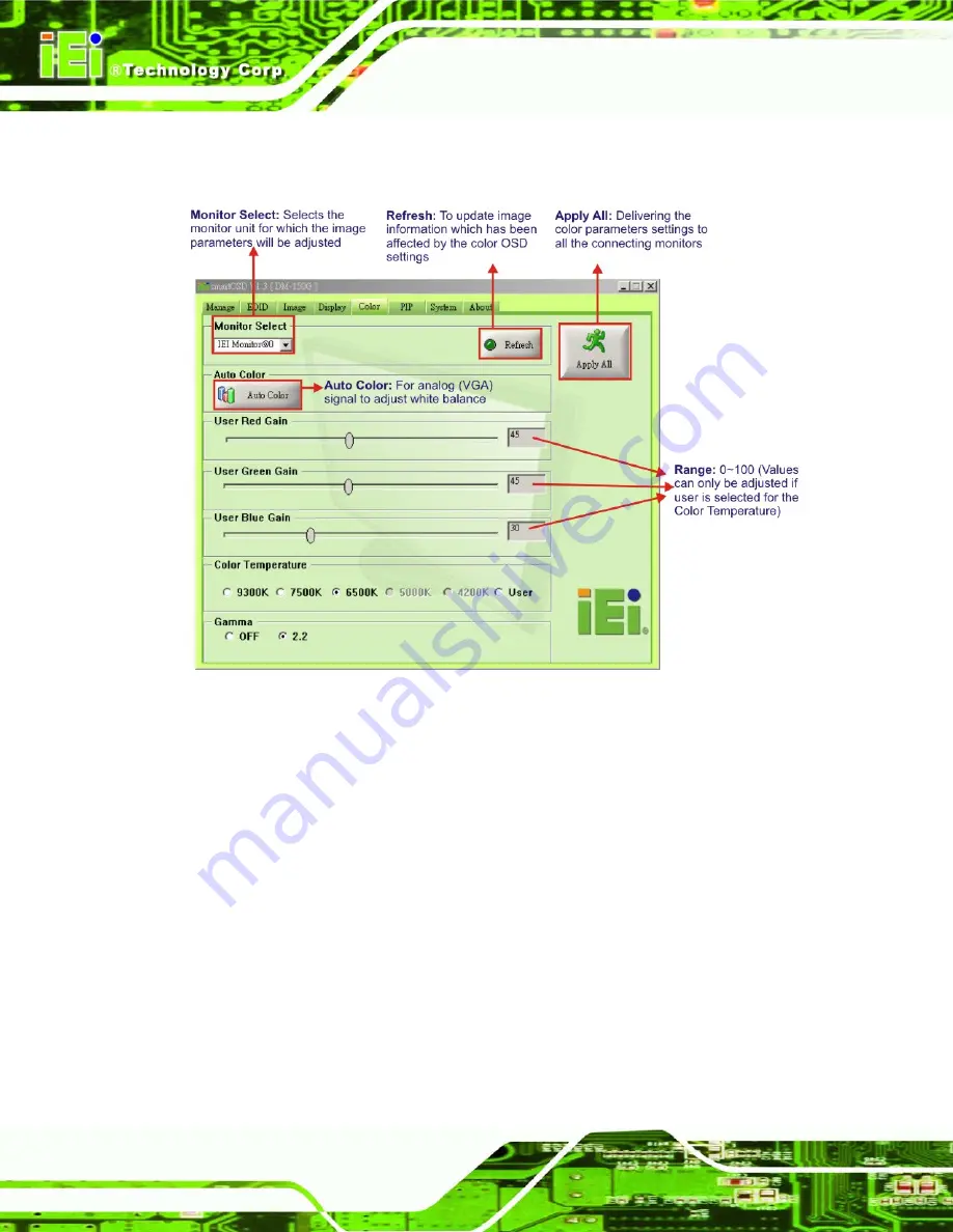 IEI Technology ISDM-084G User Manual Download Page 146