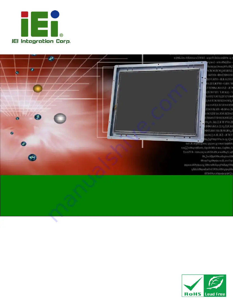 IEI Technology LCD-KIT-F Series User Manual Download Page 1