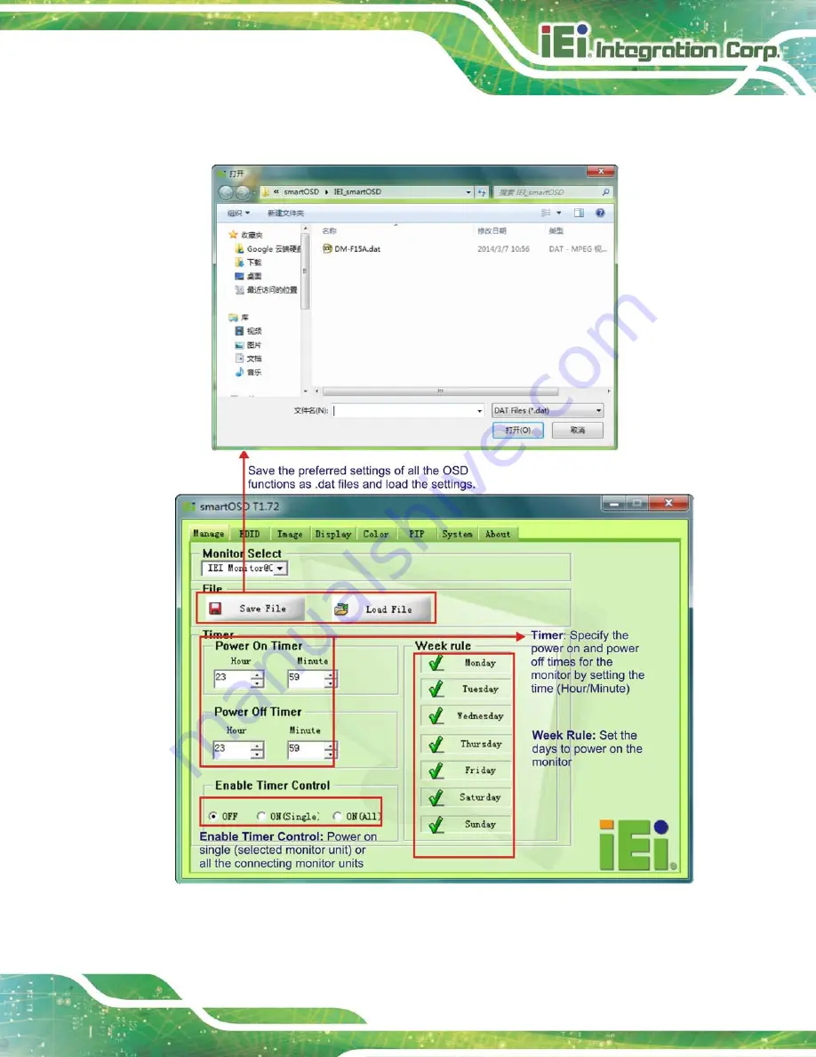 IEI Technology LCD-KIT-F Series User Manual Download Page 86