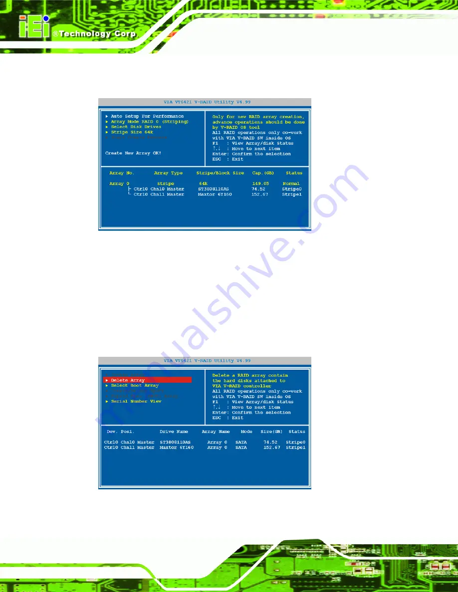 IEI Technology NANO-8522 User Manual Download Page 180