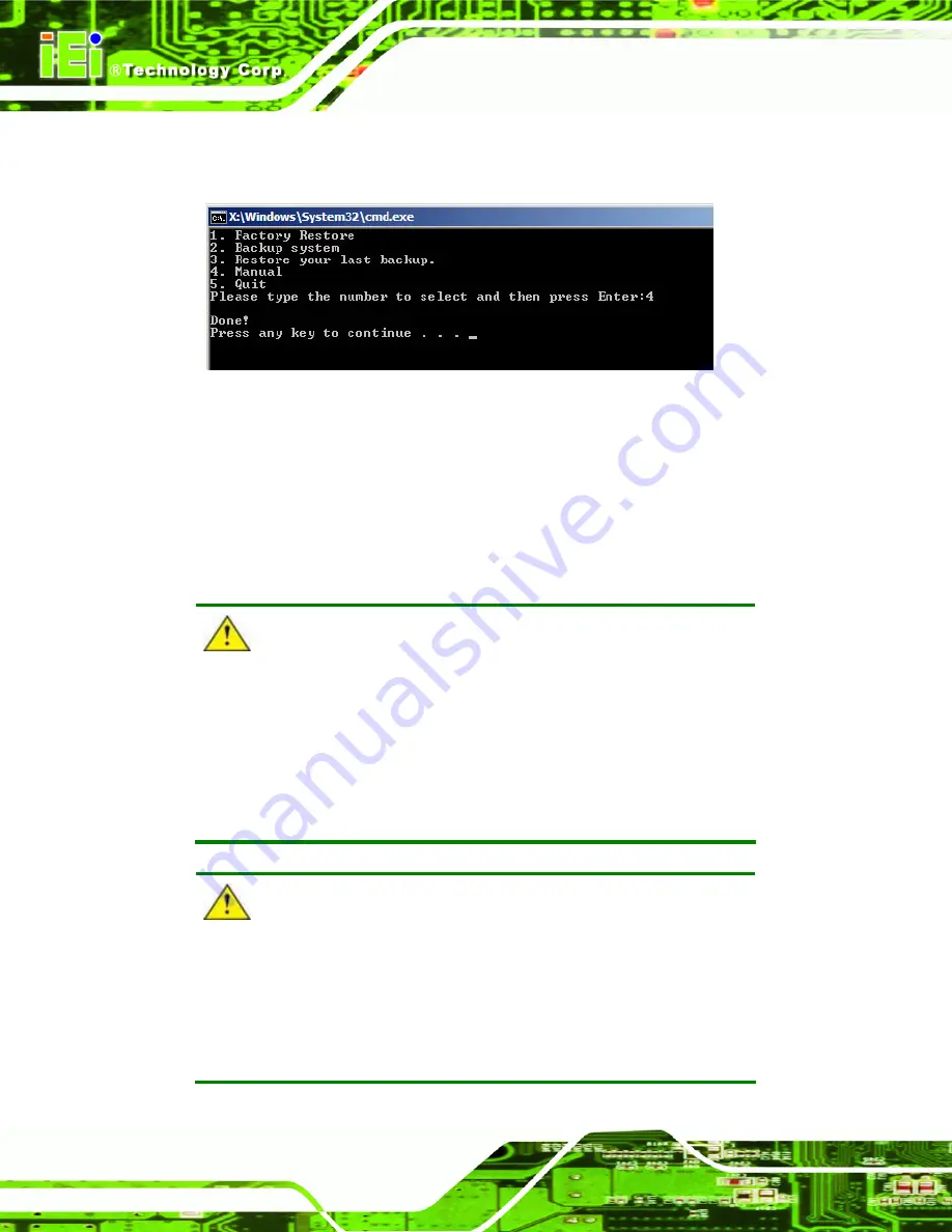 IEI Technology PICOe-HM650 User Manual Download Page 136