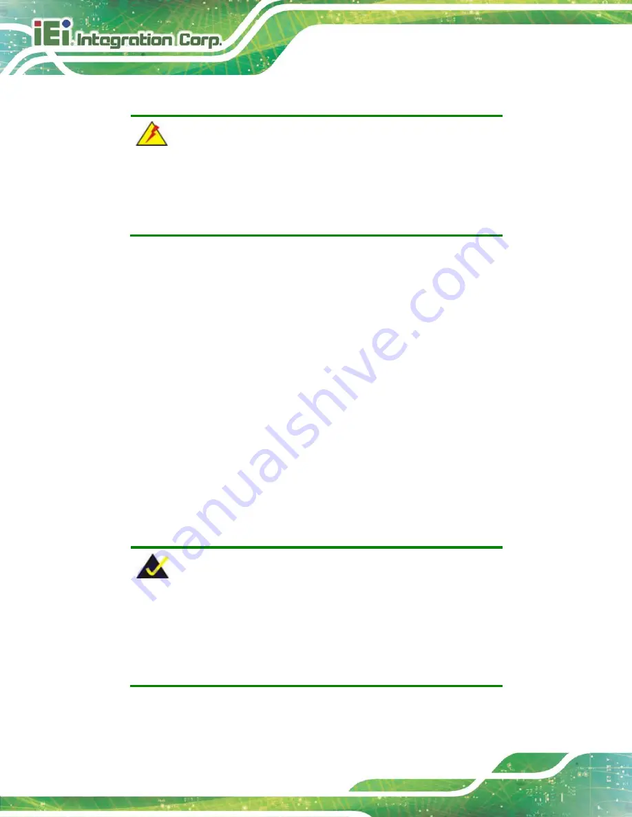 IEI Technology PM-BT series User Manual Download Page 52