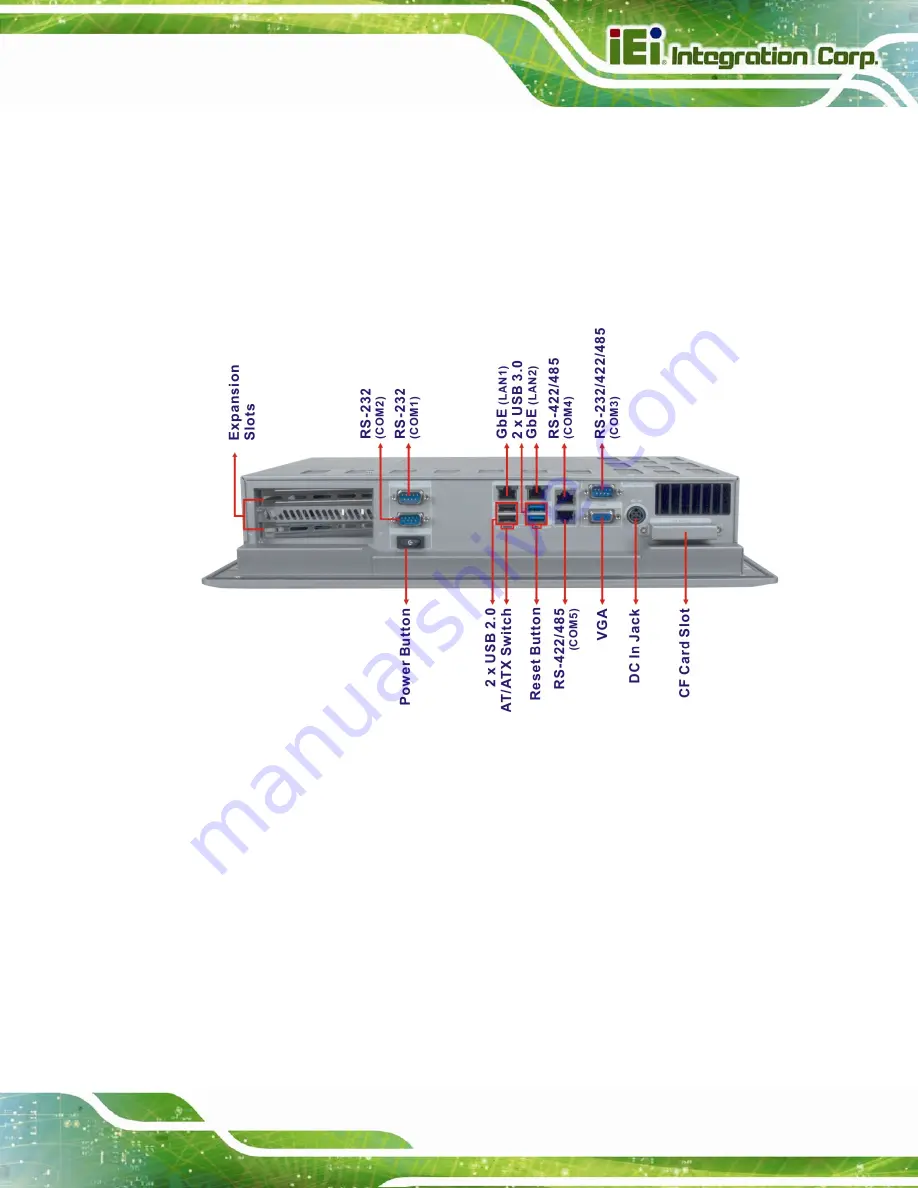 IEI Technology PPC-5152-D525-E Скачать руководство пользователя страница 17