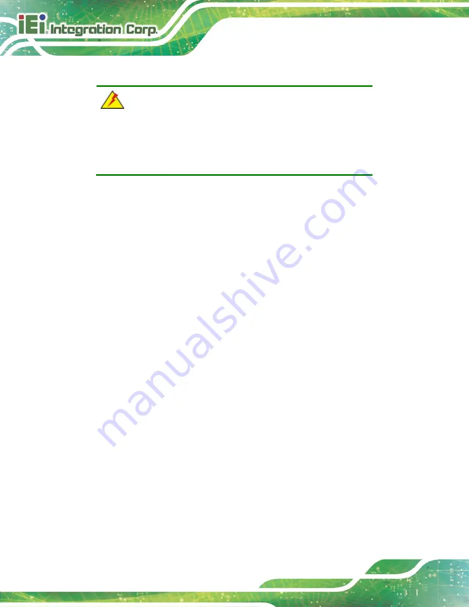 IEI Technology PPC-F06B-BT User Manual Download Page 26