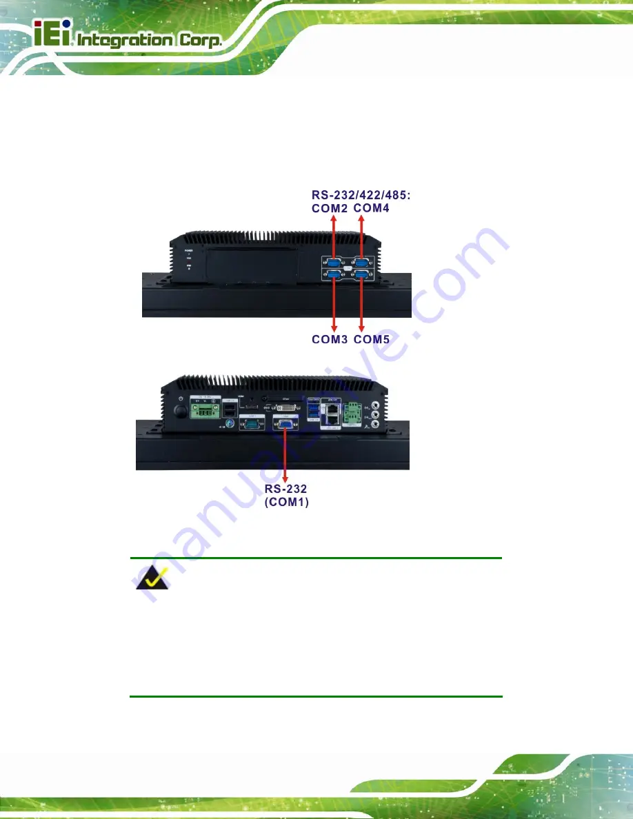 IEI Technology S19A-QM87i-i User Manual Download Page 44