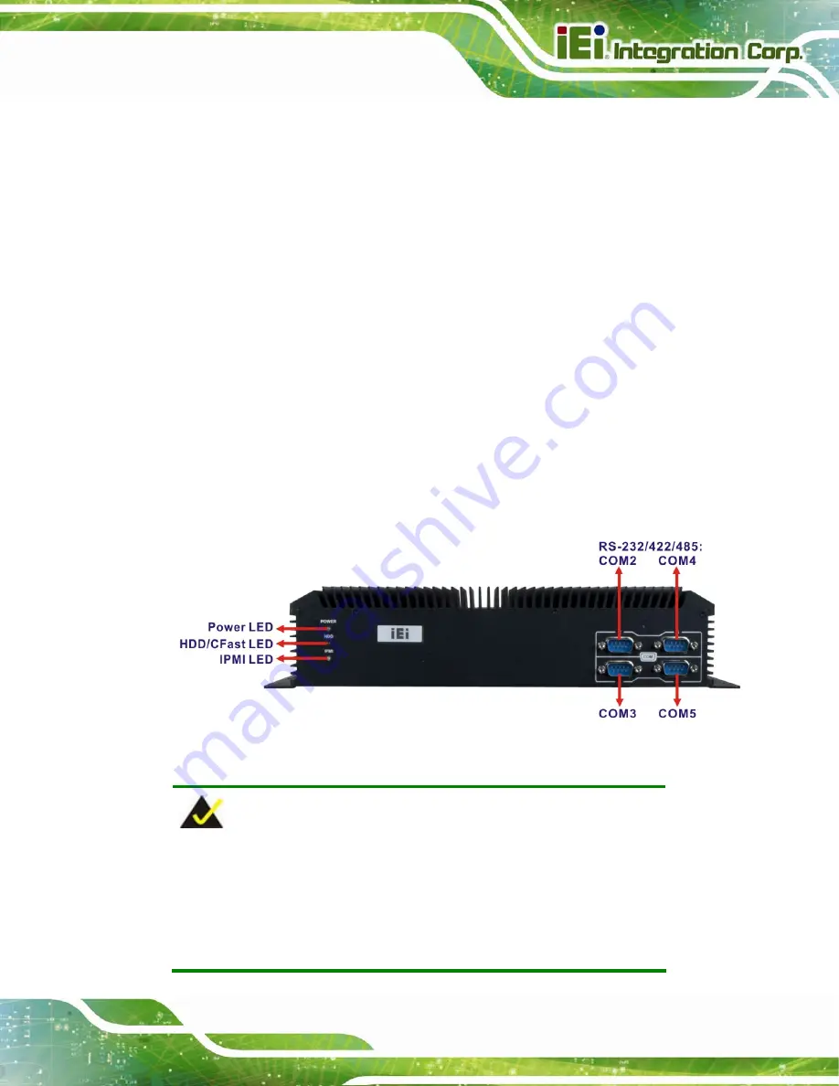 IEI Technology SBOX-100-QM87i Скачать руководство пользователя страница 15