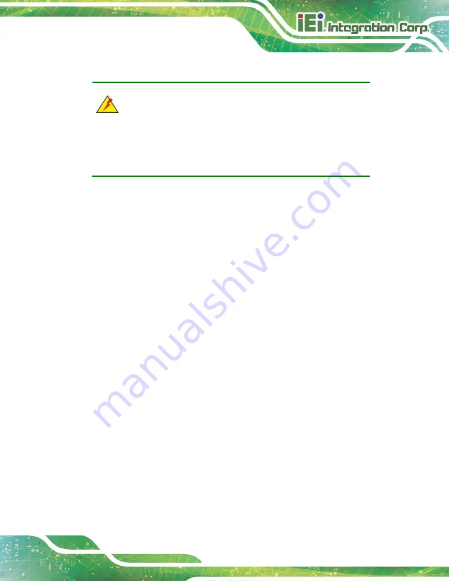 IEI Technology TANK-610-BW User Manual Download Page 23