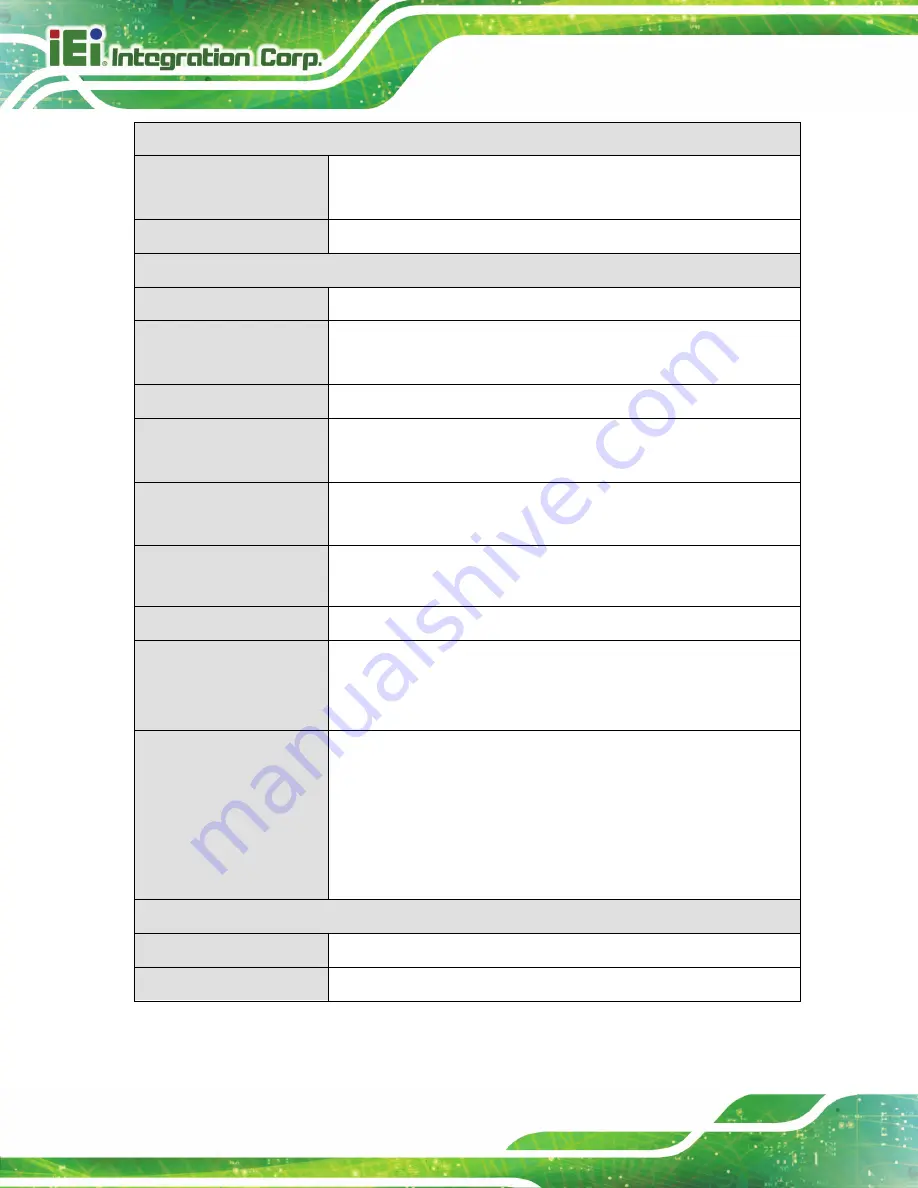 IEI Technology TANK-820-H61 Series User Manual Download Page 17