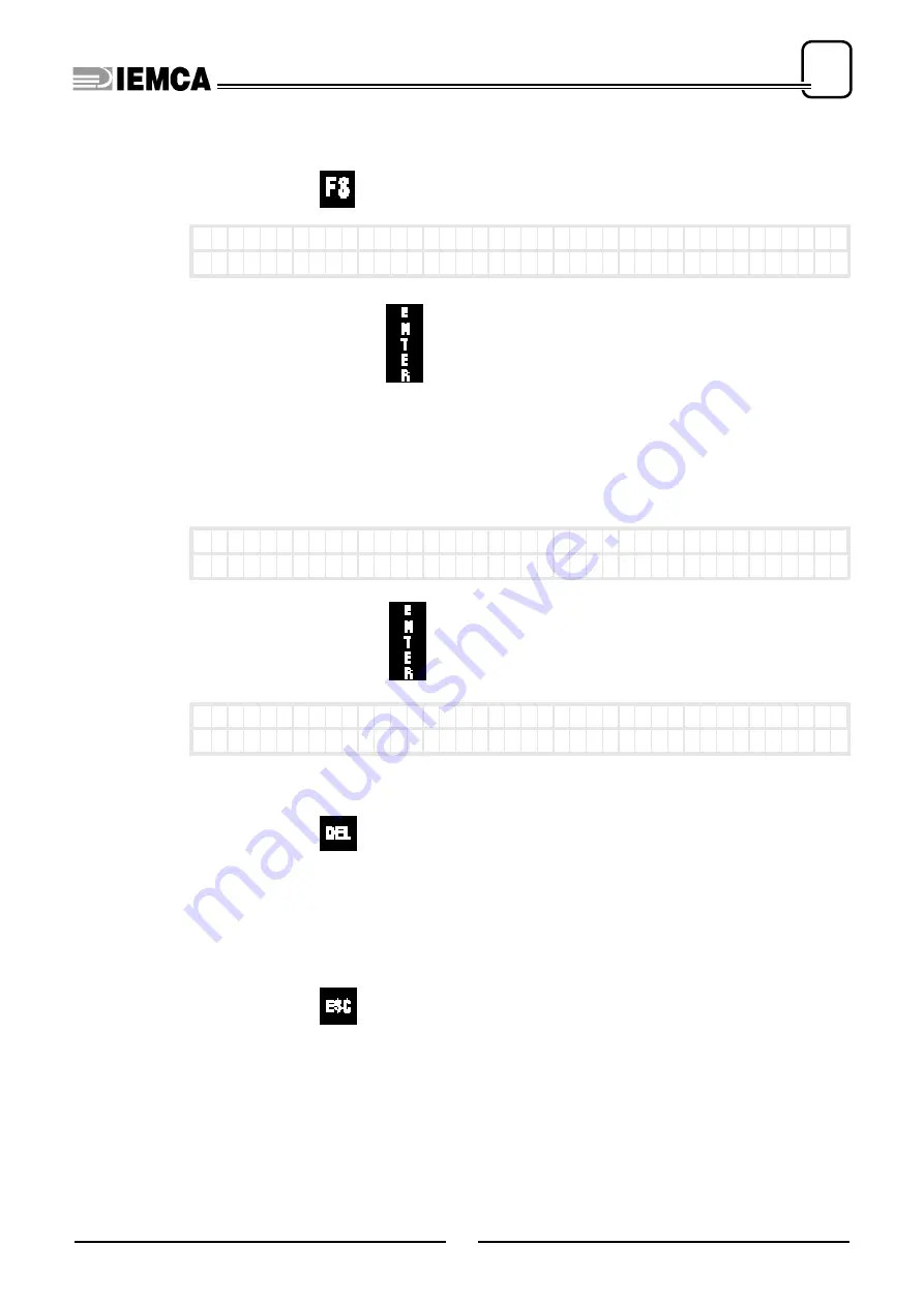 IEMCA BOSS 542 CNC Manual For Use And Maintenance Download Page 127