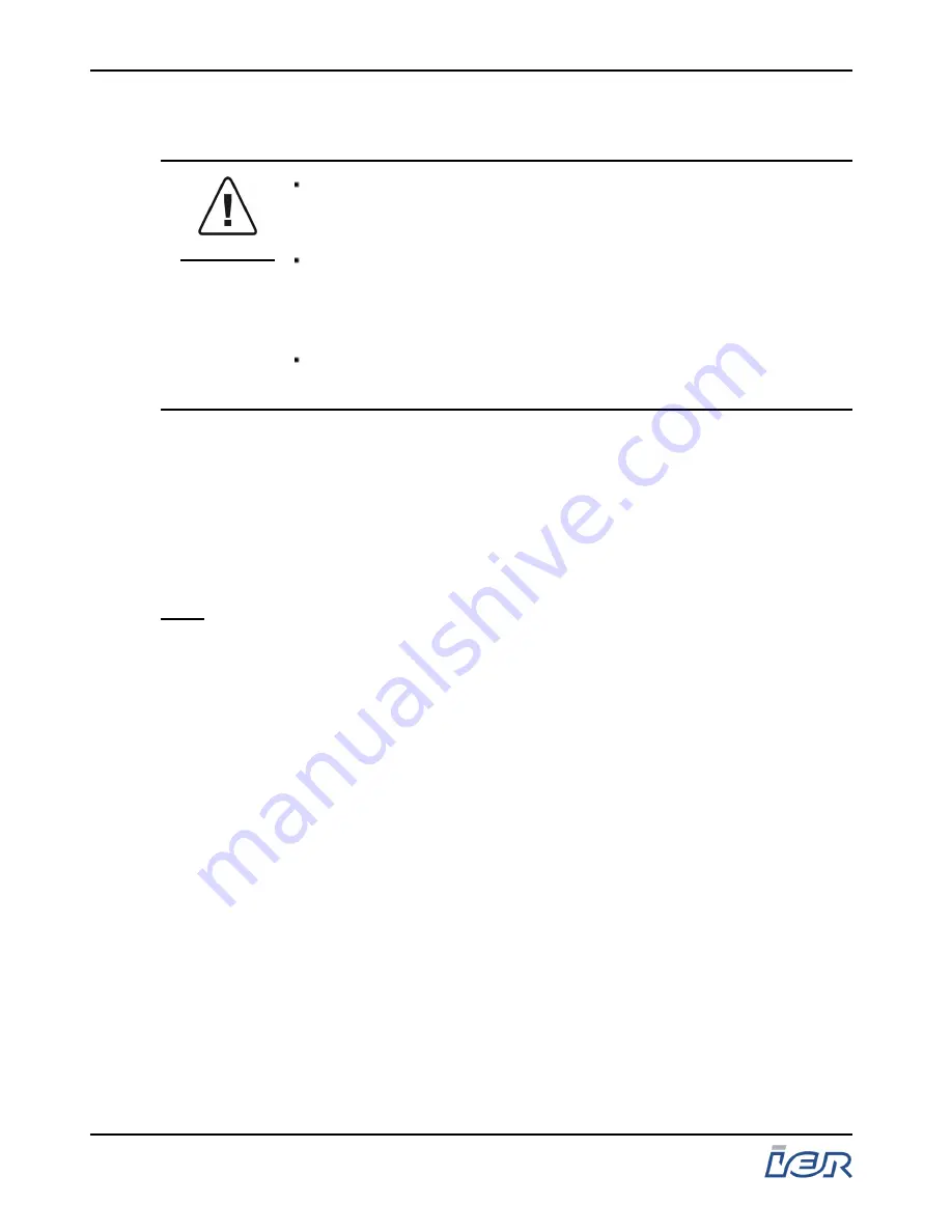 Ier IER 400B User Manual Download Page 18