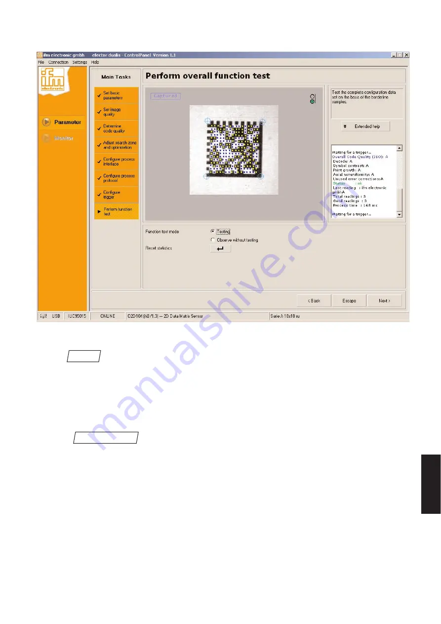 IFM Electronic efector 190 Operating Instructions Manual Download Page 47