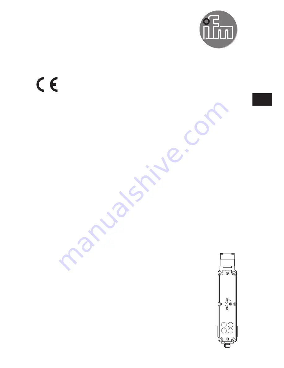 IFM AC903S Original Operating Instructions Download Page 1