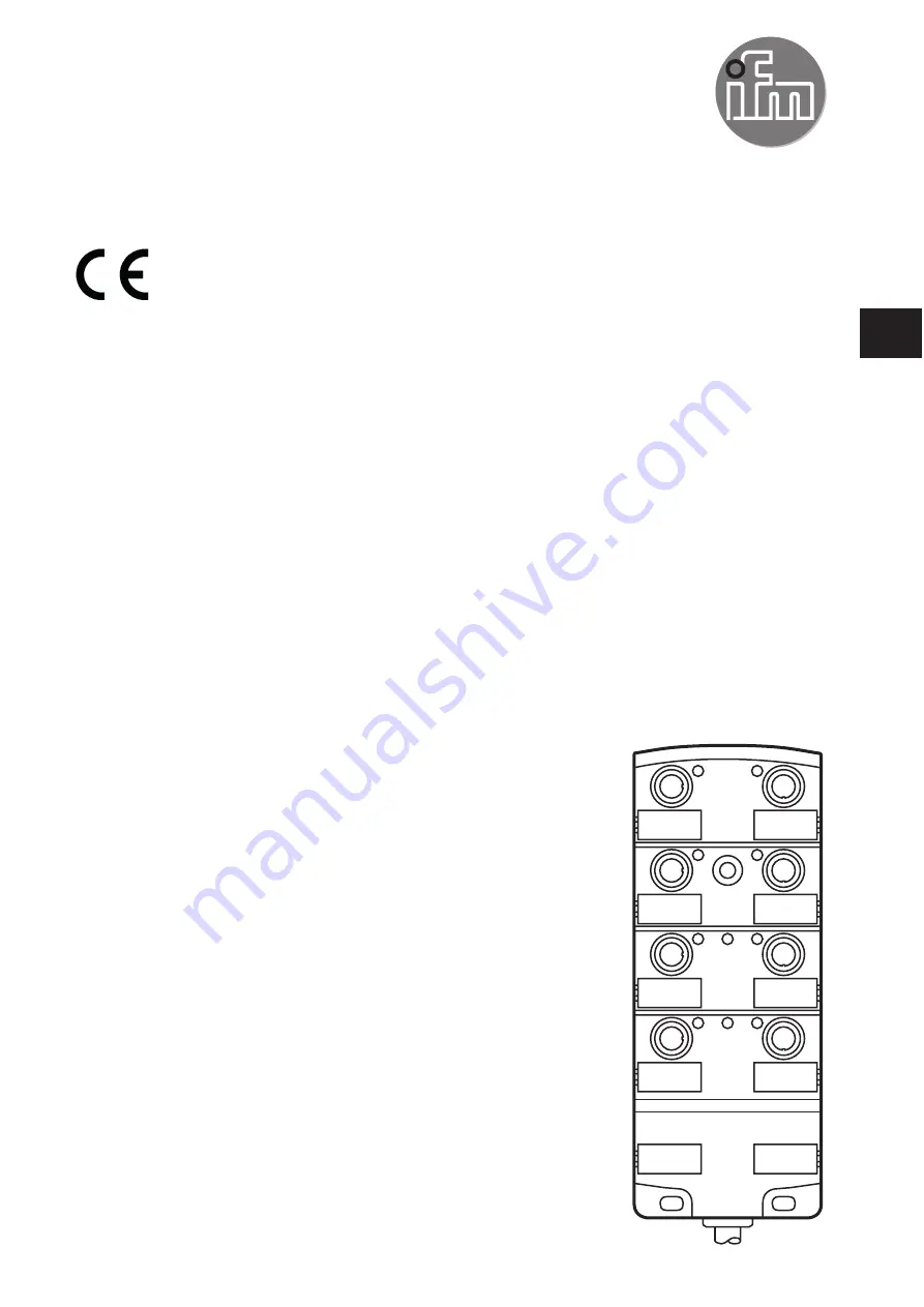 IFM CR2011 Device Manual Download Page 1