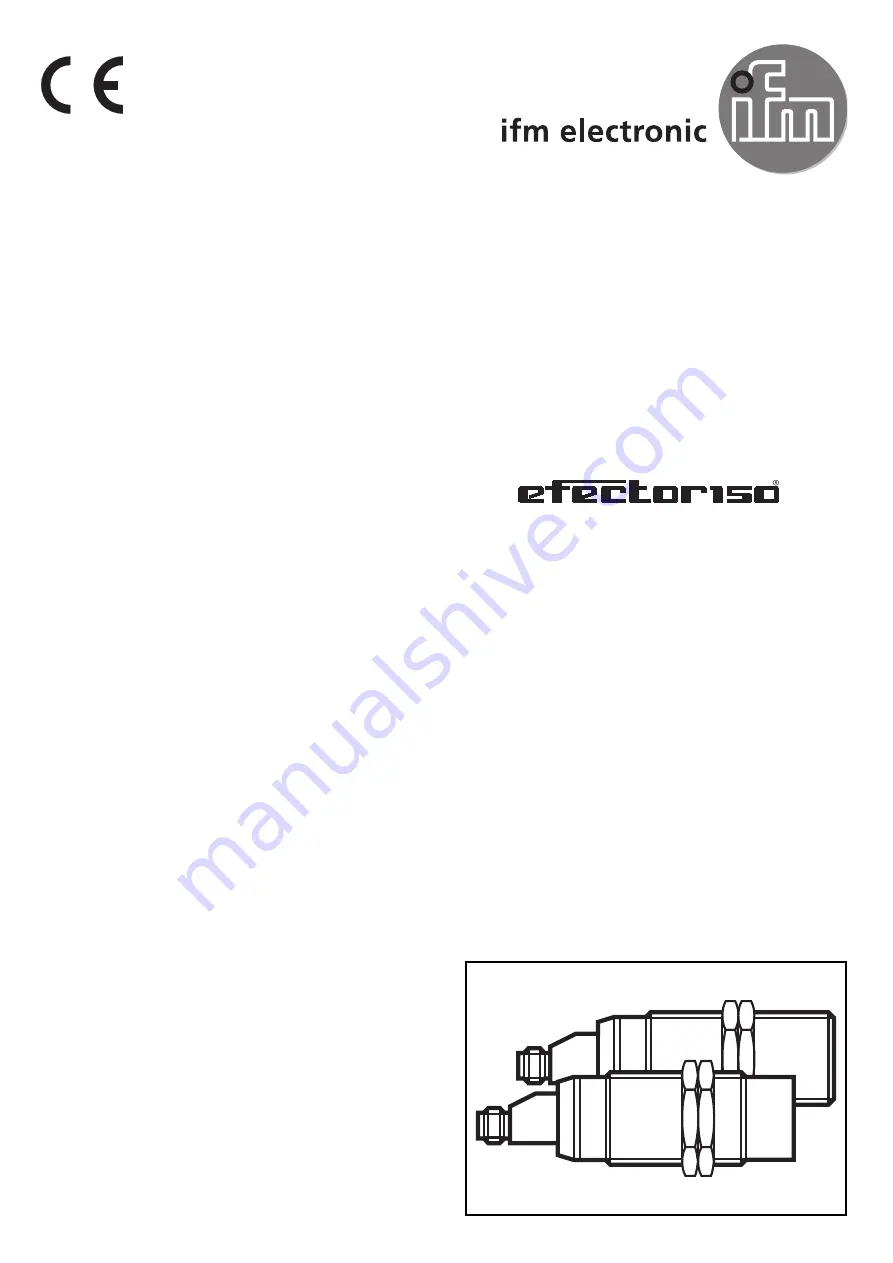 IFM KN Series Operating Instructions Manual Download Page 1