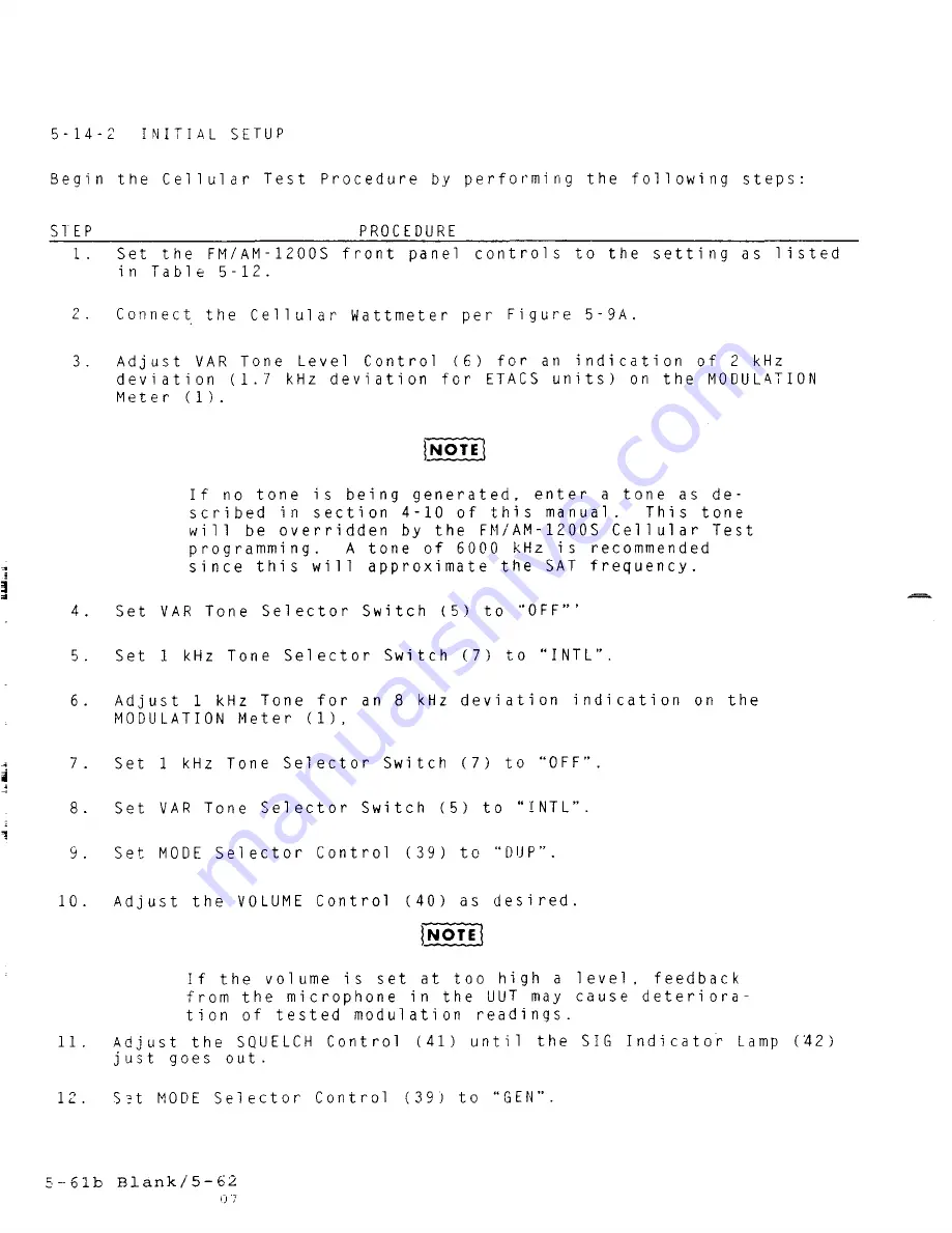 IFR FM/AM-1200A Operation Manual Download Page 183