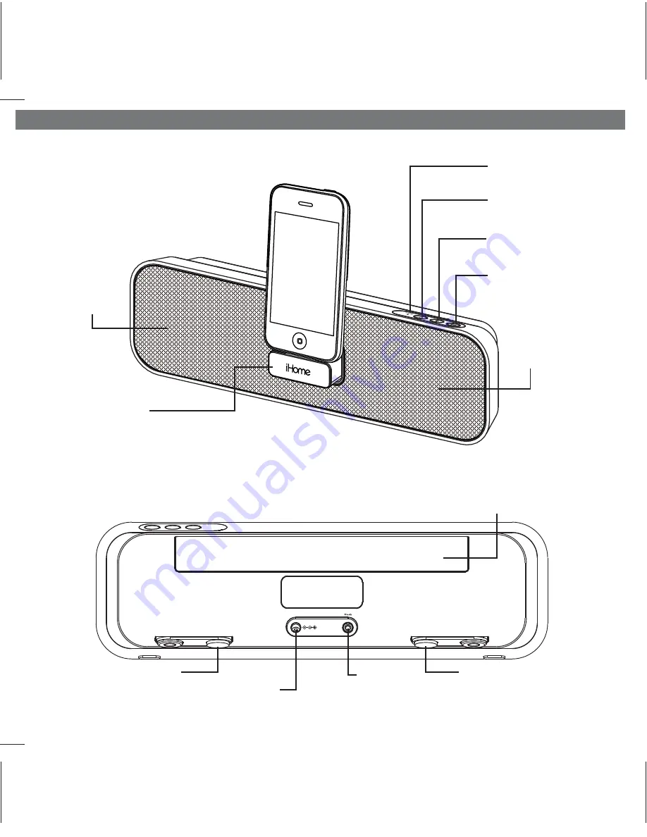 iHome iD7 Instruction Manual Download Page 4