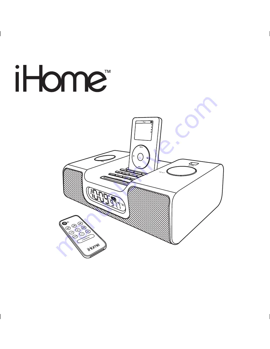 iHome iH6 User Manual Download Page 1