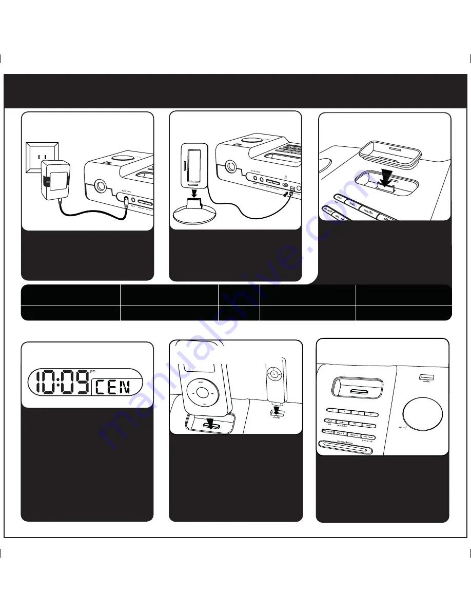 iHome iH6 User Manual Download Page 3