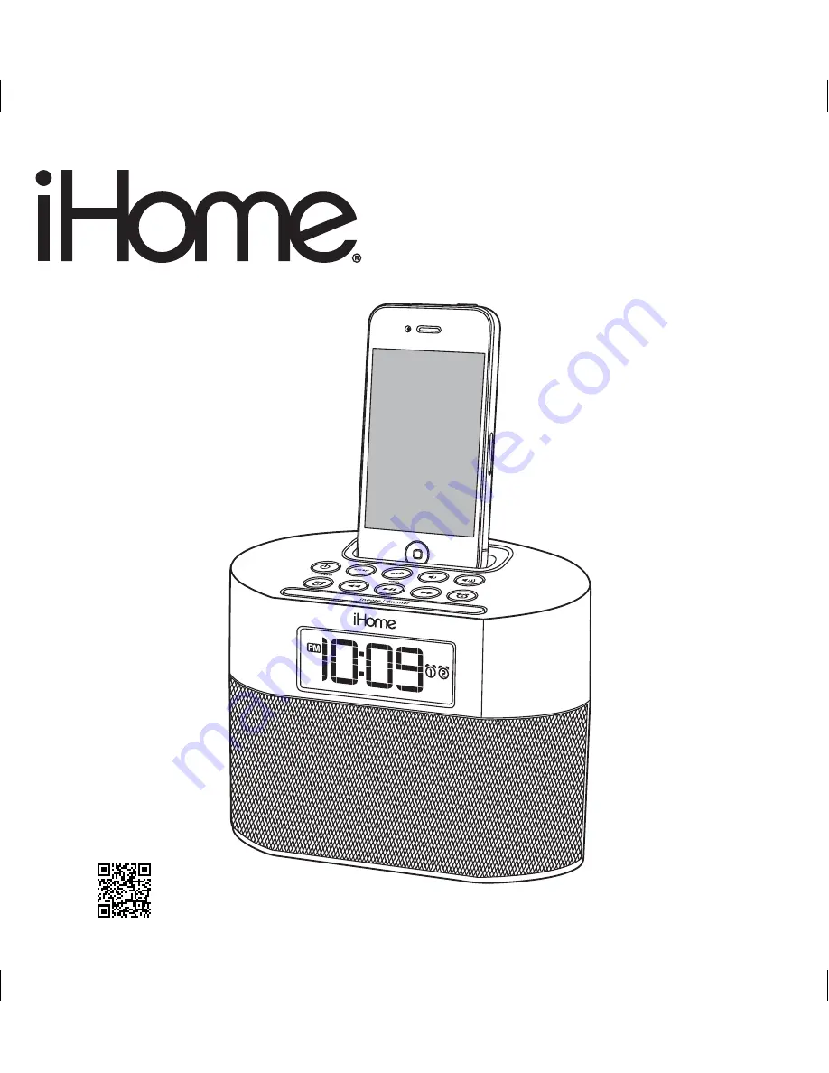 iHome iP230 Скачать руководство пользователя страница 1