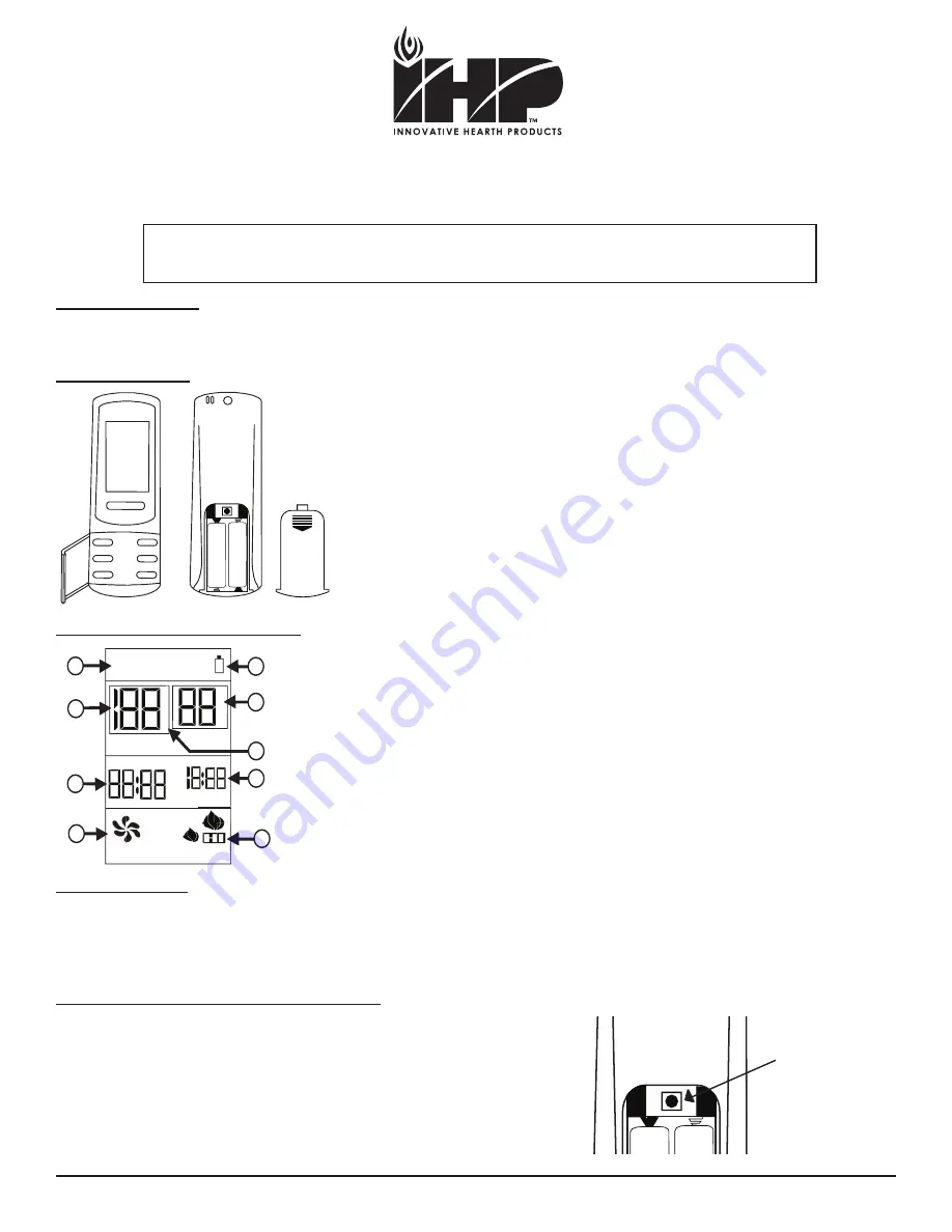 IHP RC-S-MODMV Installation And Operation Instructions Manual Download Page 1