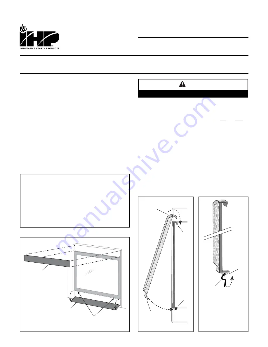 IHP SG-01 Installation Instructions Download Page 1