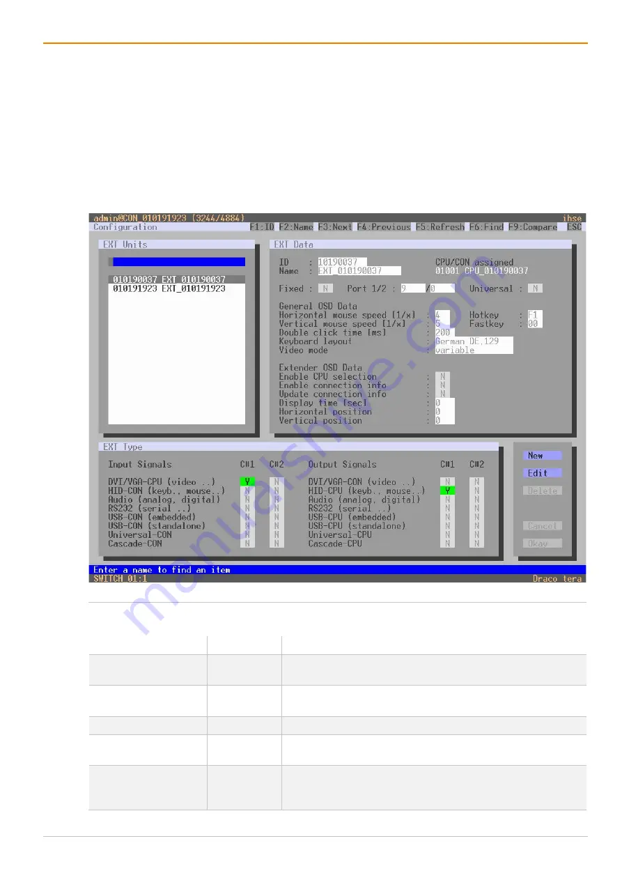 Ihse Draco tera enterprise 480 Series Скачать руководство пользователя страница 116