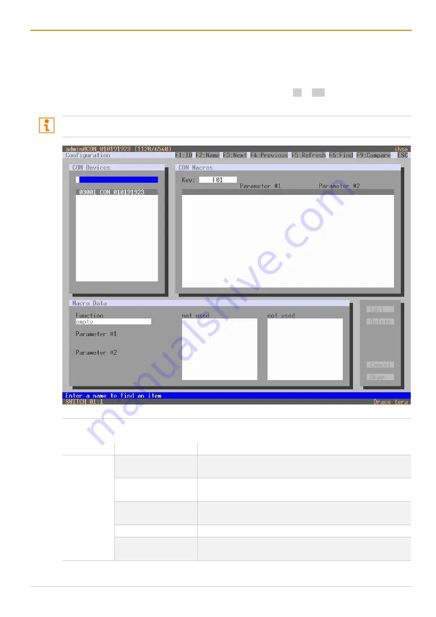 Ihse Draco tera enterprise 480 Series User Manual Download Page 123