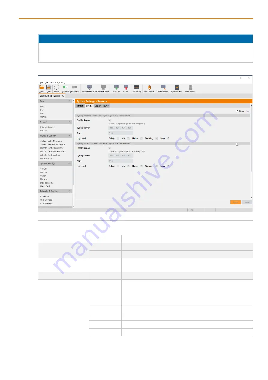 Ihse Draco tera enterprise 480 Series User Manual Download Page 168