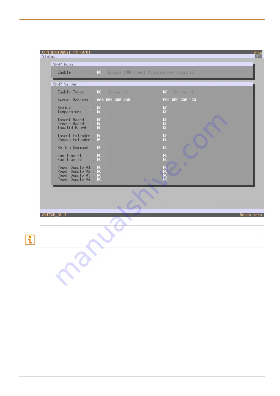 Ihse Draco tera enterprise 480 Series User Manual Download Page 335