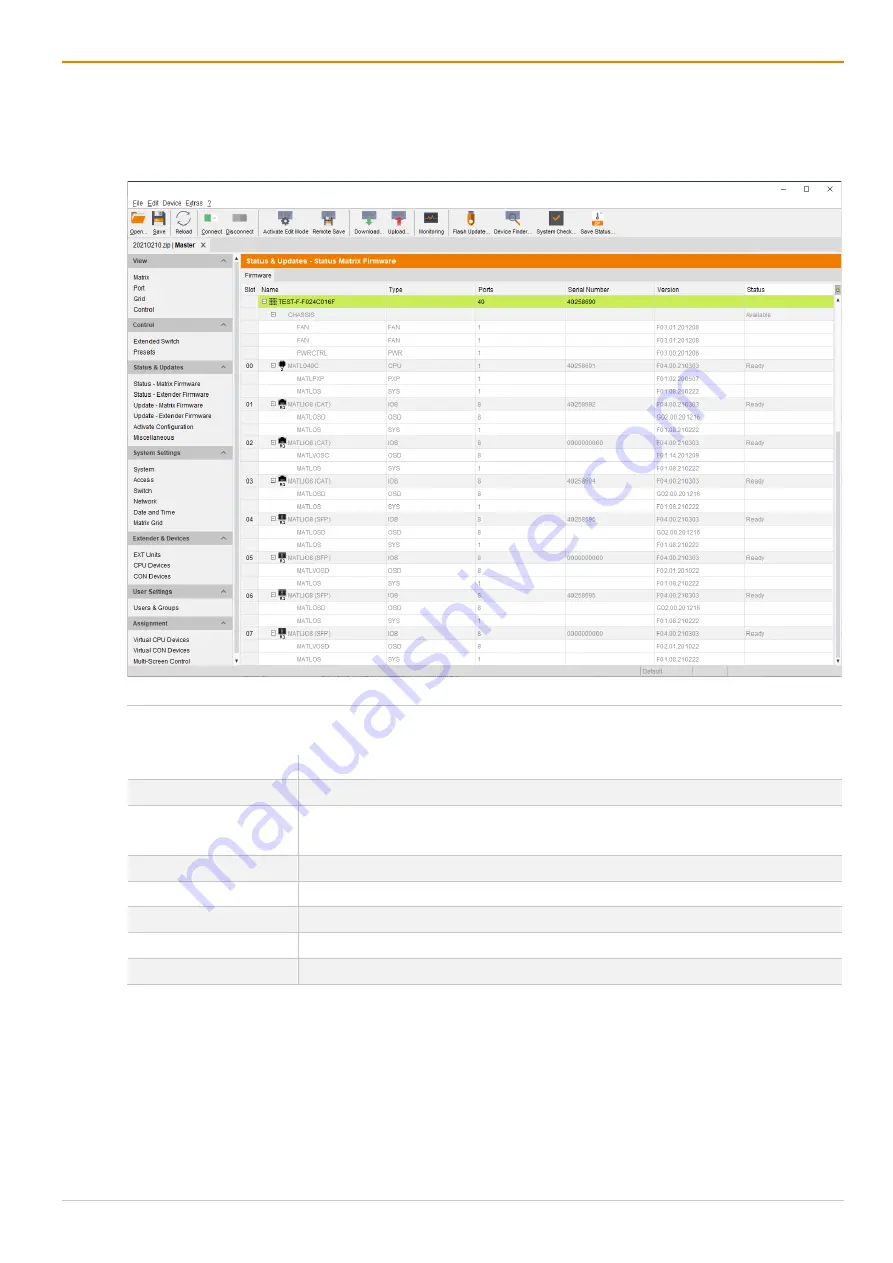 Ihse Draco tera enterprise 480 Series User Manual Download Page 347