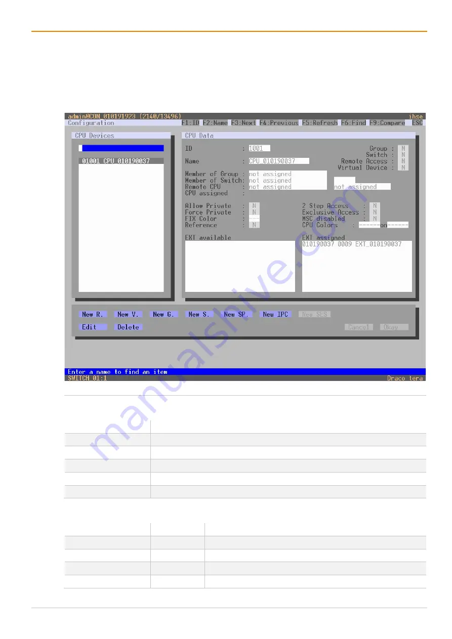 Ihse Draco tera flex Cat X 1G K480-C120 User Manual Download Page 98