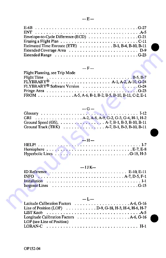 II Morrow Inc. Apollo 604 Pilot Operating Handbook Download Page 216