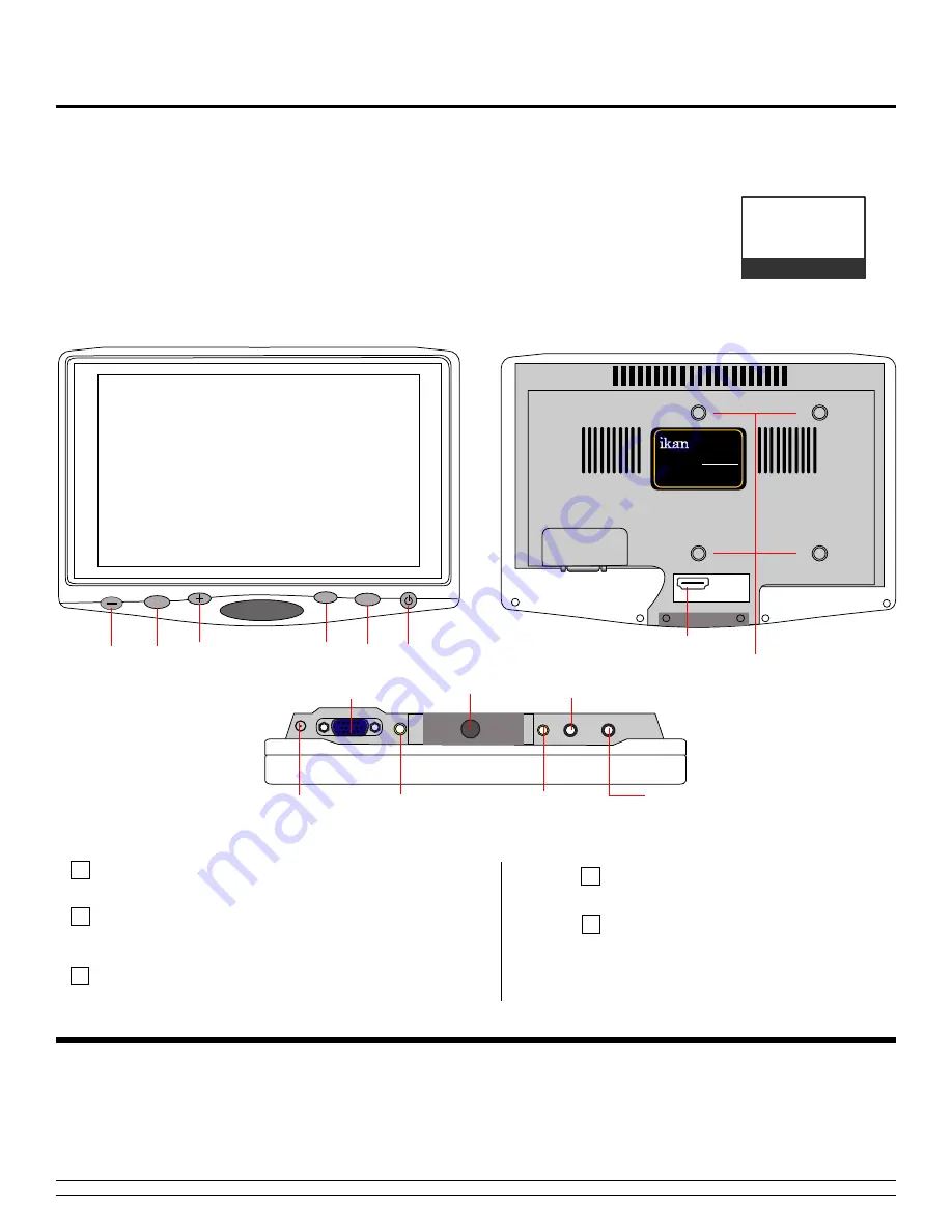 Ikan VH7 Quick Start Manual Download Page 1